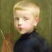 Portrait of a Boy with a Model Sailing Boat